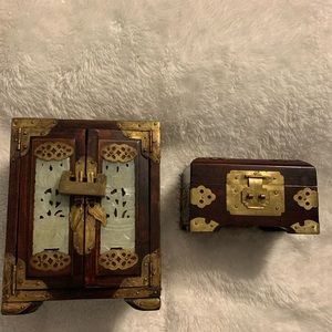 Vintage Antique jewelry box set